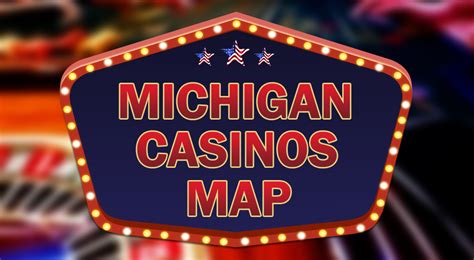 Michigan casino mapa